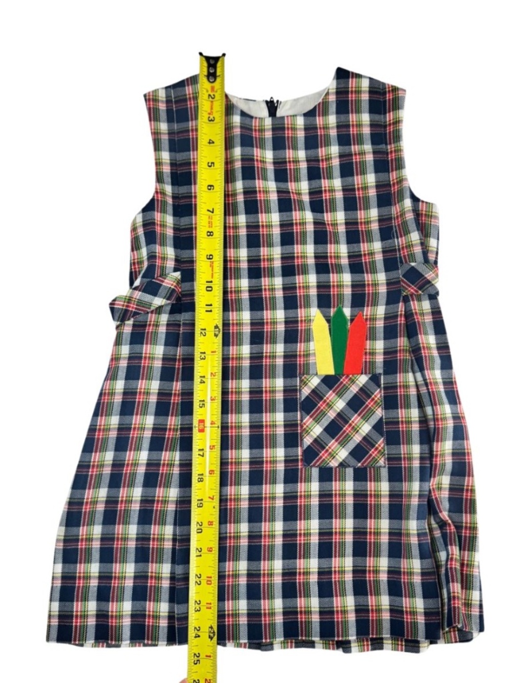 Vintage 1970s School Girl Dress No Label in Style of Chocolate Soup